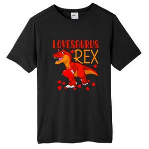 Lovesaurus T Rex Valentines Day Dinosaur Valentine Gift Tall Fusion ChromaSoft Performance T-Shirt