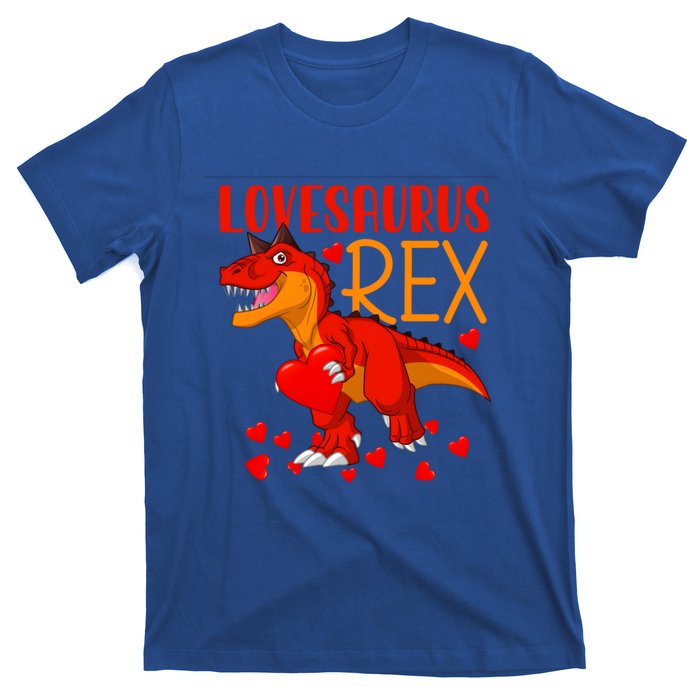 Lovesaurus T Rex Valentines Day Dinosaur Valentine Gift T-Shirt