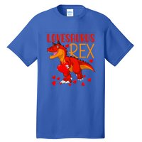 Lovesaurus T Rex Valentines Day Dinosaur Valentine Gift Tall T-Shirt