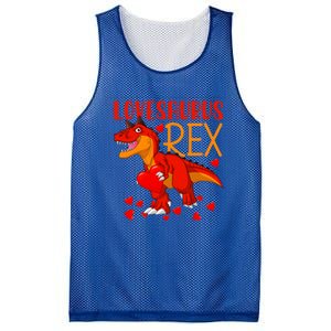 Lovesaurus T Rex Valentines Day Dinosaur Valentine Gift Mesh Reversible Basketball Jersey Tank