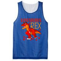 Lovesaurus T Rex Valentines Day Dinosaur Valentine Gift Mesh Reversible Basketball Jersey Tank