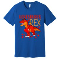 Lovesaurus T Rex Valentines Day Dinosaur Valentine Gift Premium T-Shirt