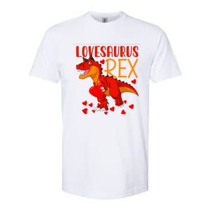 Lovesaurus T Rex Valentines Day Dinosaur Valentine Gift Softstyle CVC T-Shirt