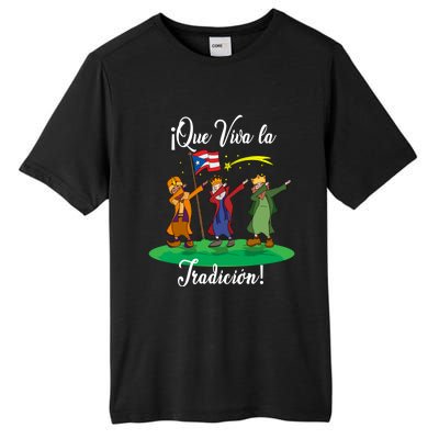 Los Tres Reyes Magos Three Wise Kings Dabbing Christmas Funny Gift Tall Fusion ChromaSoft Performance T-Shirt