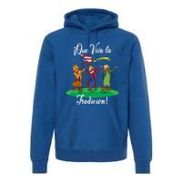 Los Tres Reyes Magos Three Wise Kings Dabbing Christmas Funny Gift Premium Hoodie