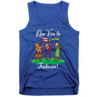 Los Tres Reyes Magos Three Wise Kings Dabbing Christmas Funny Gift Tank Top