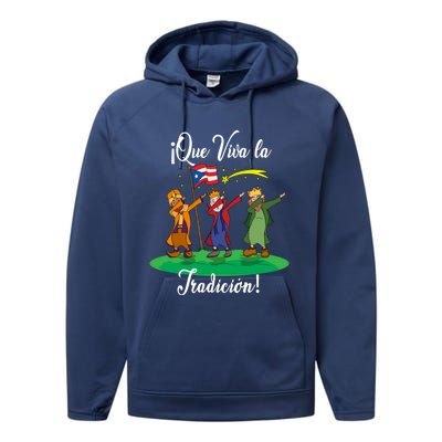 Los Tres Reyes Magos Three Wise Kings Dabbing Christmas Funny Gift Performance Fleece Hoodie