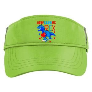 Lovesaurus T Rex Valentines Day Dinosaur Valentine Funny Gift Adult Drive Performance Visor