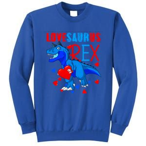 Lovesaurus T Rex Valentines Day Dinosaur Valentine Funny Gift Sweatshirt