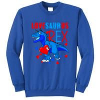 Lovesaurus T Rex Valentines Day Dinosaur Valentine Funny Gift Sweatshirt