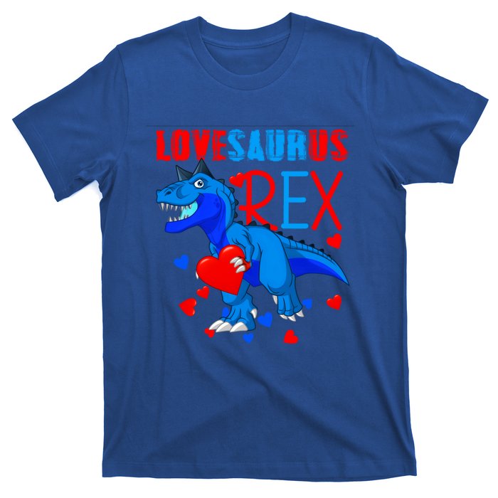 Lovesaurus T Rex Valentines Day Dinosaur Valentine Funny Gift T-Shirt