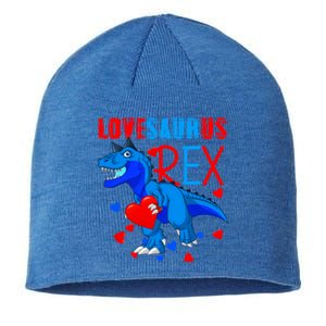 Lovesaurus T Rex Valentines Day Dinosaur Valentine Funny Gift Sustainable Beanie