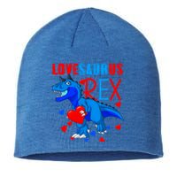 Lovesaurus T Rex Valentines Day Dinosaur Valentine Funny Gift Sustainable Beanie