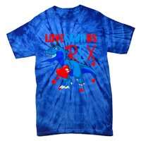 Lovesaurus T Rex Valentines Day Dinosaur Valentine Funny Gift Tie-Dye T-Shirt