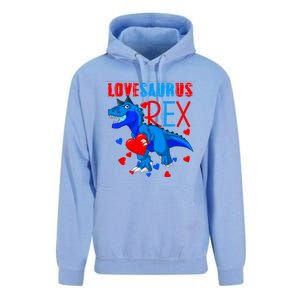 Lovesaurus T Rex Valentines Day Dinosaur Valentine Funny Gift Unisex Surf Hoodie