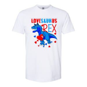 Lovesaurus T Rex Valentines Day Dinosaur Valentine Funny Gift Softstyle CVC T-Shirt