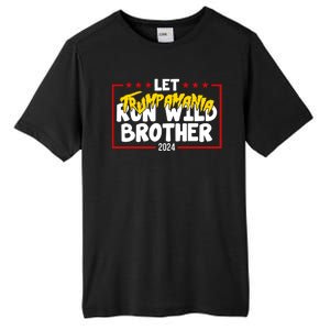 Let Trumpamania Run Wild Brother Trump 2024 Tall Fusion ChromaSoft Performance T-Shirt