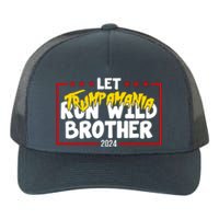 Let Trumpamania Run Wild Brother Trump 2024 Yupoong Adult 5-Panel Trucker Hat