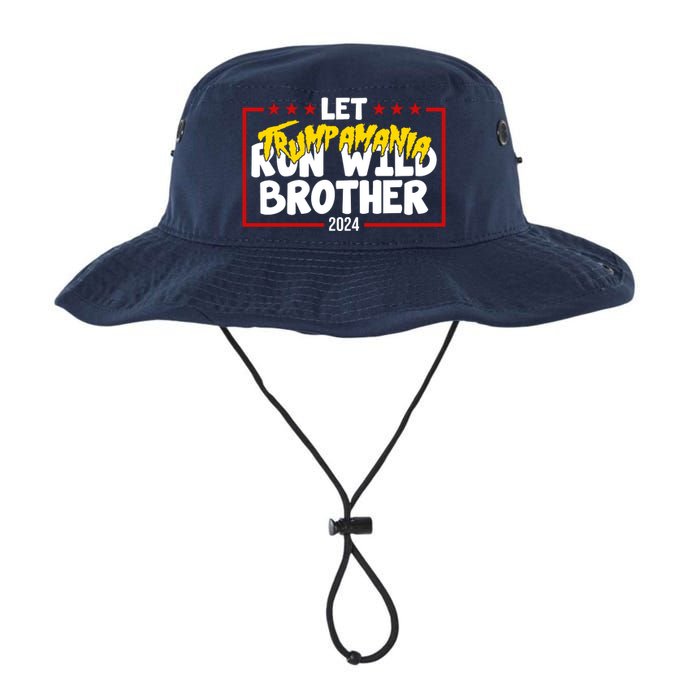 Let Trumpamania Run Wild Brother Trump 2024 Legacy Cool Fit Booney Bucket Hat