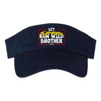 Let Trumpamania Run Wild Brother Trump 2024 Valucap Bio-Washed Visor