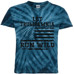 Let Trumpamania Run Wild Kids Tie-Dye T-Shirt