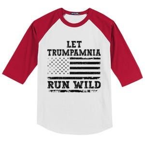 Let Trumpamania Run Wild Kids Colorblock Raglan Jersey