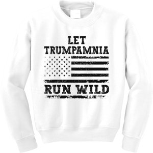 Let Trumpamania Run Wild Kids Sweatshirt