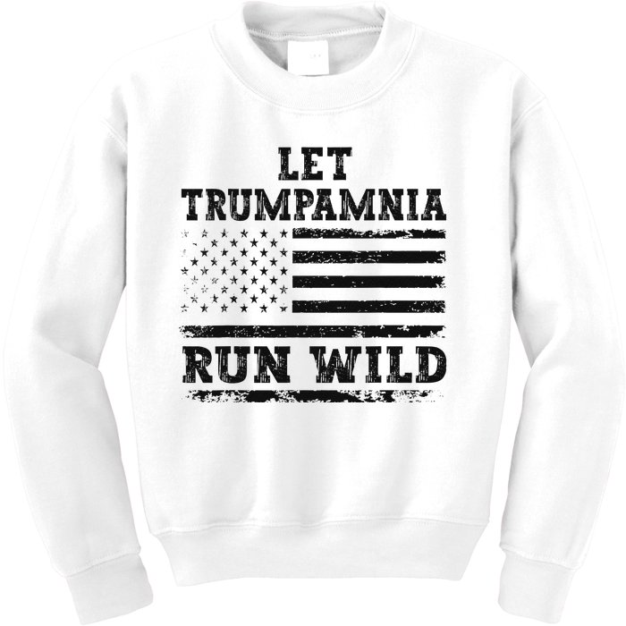 Let Trumpamania Run Wild Kids Sweatshirt