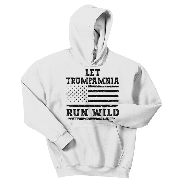 Let Trumpamania Run Wild Kids Hoodie