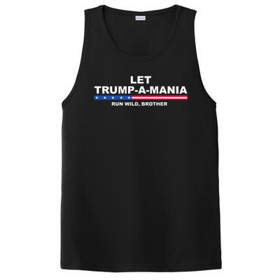 Let Trumpamania Run Wild Brother Pro Donald Trump PosiCharge Competitor Tank