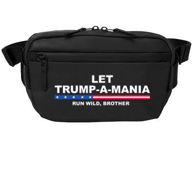 Let Trumpamania Run Wild Brother Pro Donald Trump Crossbody Pack