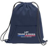 Let Trumpamania Run Wild Brother Pro Donald Trump Sweatshirt Cinch Pack Bag