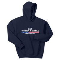 Let Trumpamania Run Wild Brother Pro Donald Trump Kids Hoodie