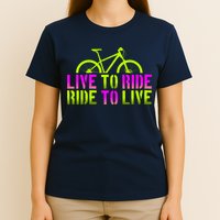 Live To Ride Ride To Live Bike T-Shirt
