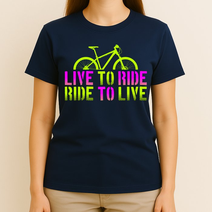 Live To Ride Ride To Live Bike T-Shirt