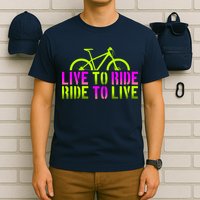 Live To Ride Ride To Live Bike T-Shirt