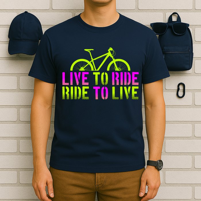 Live To Ride Ride To Live Bike T-Shirt