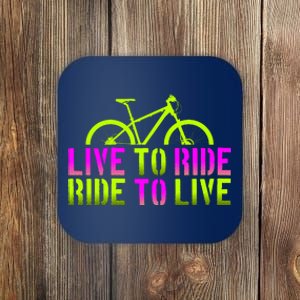 Live To Ride Ride To Live Bike Coaster