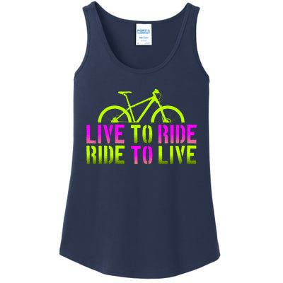 Live To Ride Ride To Live Bike Ladies Essential Tank