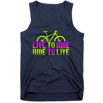 Live To Ride Ride To Live Bike Tank Top