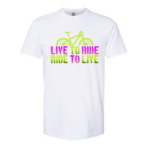 Live To Ride Ride To Live Bike Softstyle® CVC T-Shirt