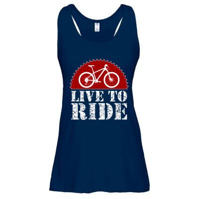 Live To Ride Biking Ladies Essential Flowy Tank