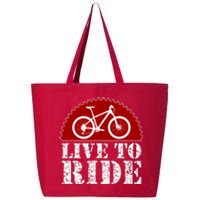 Live To Ride Biking 25L Jumbo Tote