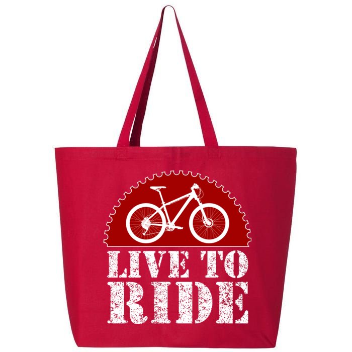 Live To Ride Biking 25L Jumbo Tote