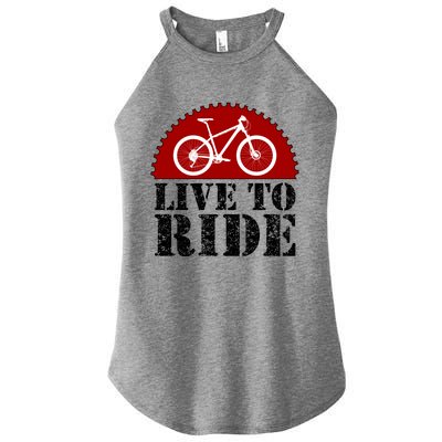 Live To Ride Biking Women’s Perfect Tri Rocker Tank