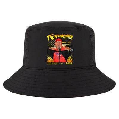 Let Trumpamania Run Wild Brother Trumpamania Trump 2024 Cool Comfort Performance Bucket Hat