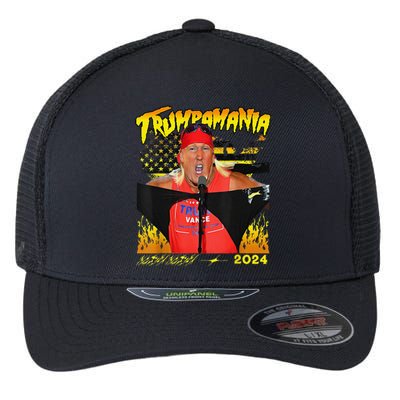 Let Trumpamania Run Wild Brother Trumpamania Trump 2024 Flexfit Unipanel Trucker Cap