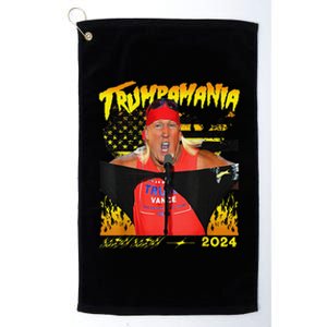 Let Trumpamania Run Wild Brother Trumpamania Trump 2024 Platinum Collection Golf Towel