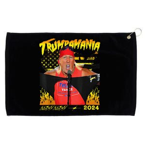 Let Trumpamania Run Wild Brother Trumpamania Trump 2024 Grommeted Golf Towel