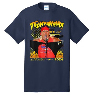 Let Trumpamania Run Wild Brother Trumpamania Trump 2024 Tall T-Shirt